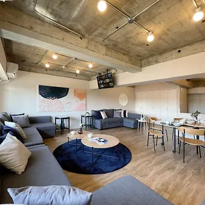 アパート Bhotel Dai3himawari - Amazing Dome View 30 Sec Peacepark, Up To 10 Ppl, 広島市